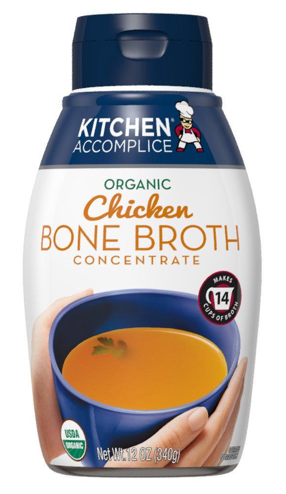 Kitchen Accomplice Chicken Bone Broth Concentrate, 12 Ounce (BBORGCHK150)