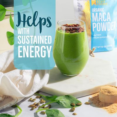 BetterBody Foods Organic Maca Powder, Non-GMO &amp; Gluten-Free, 12 Ounce
