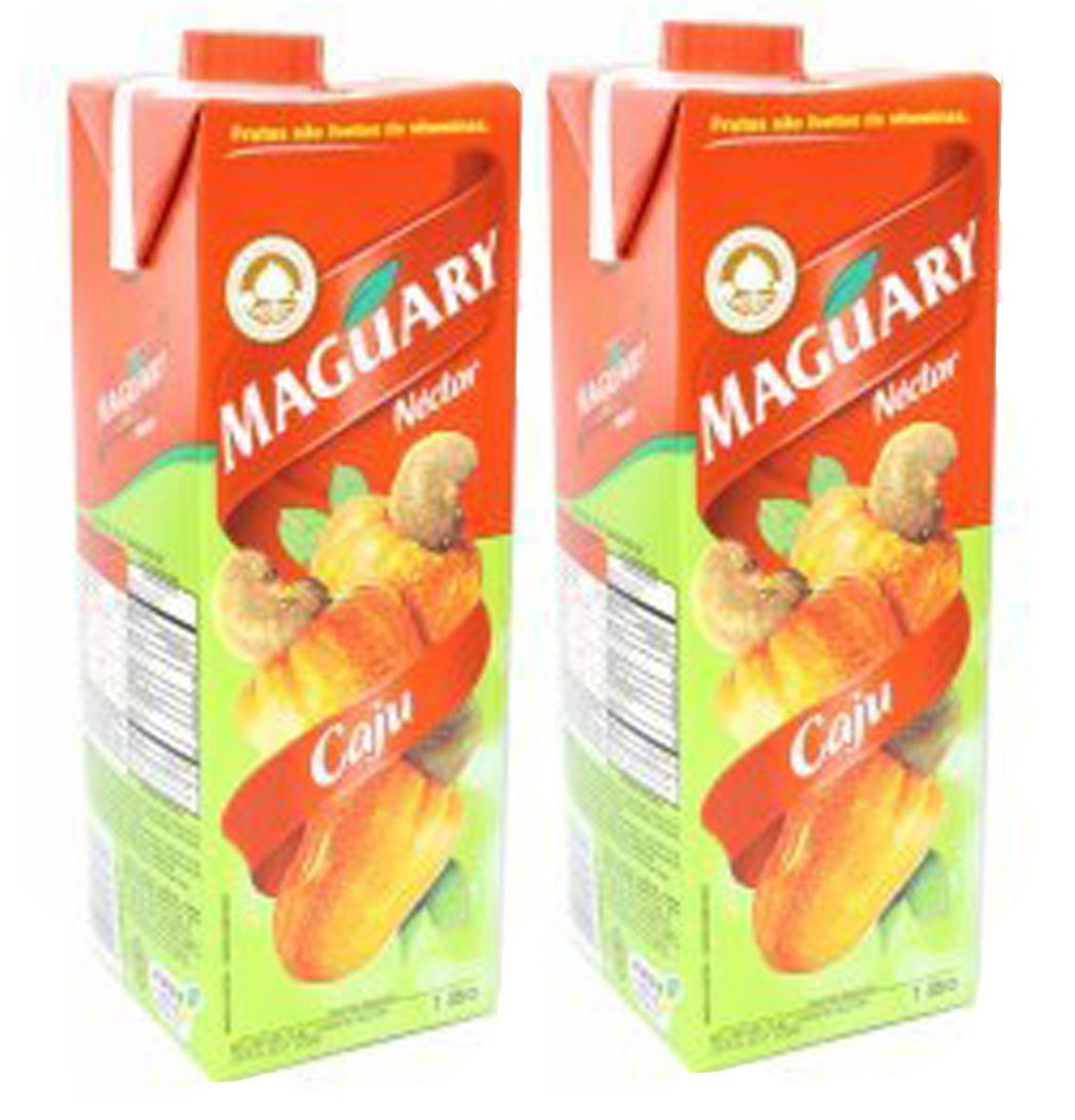 2 Pack Maguary Cashew Juice (33.8 Fl. Oz) | Maguary Suco de Caju