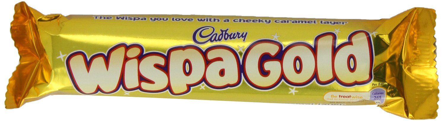 Cadbury Wispa Gold Single Bar 53 g (Pack of 24)