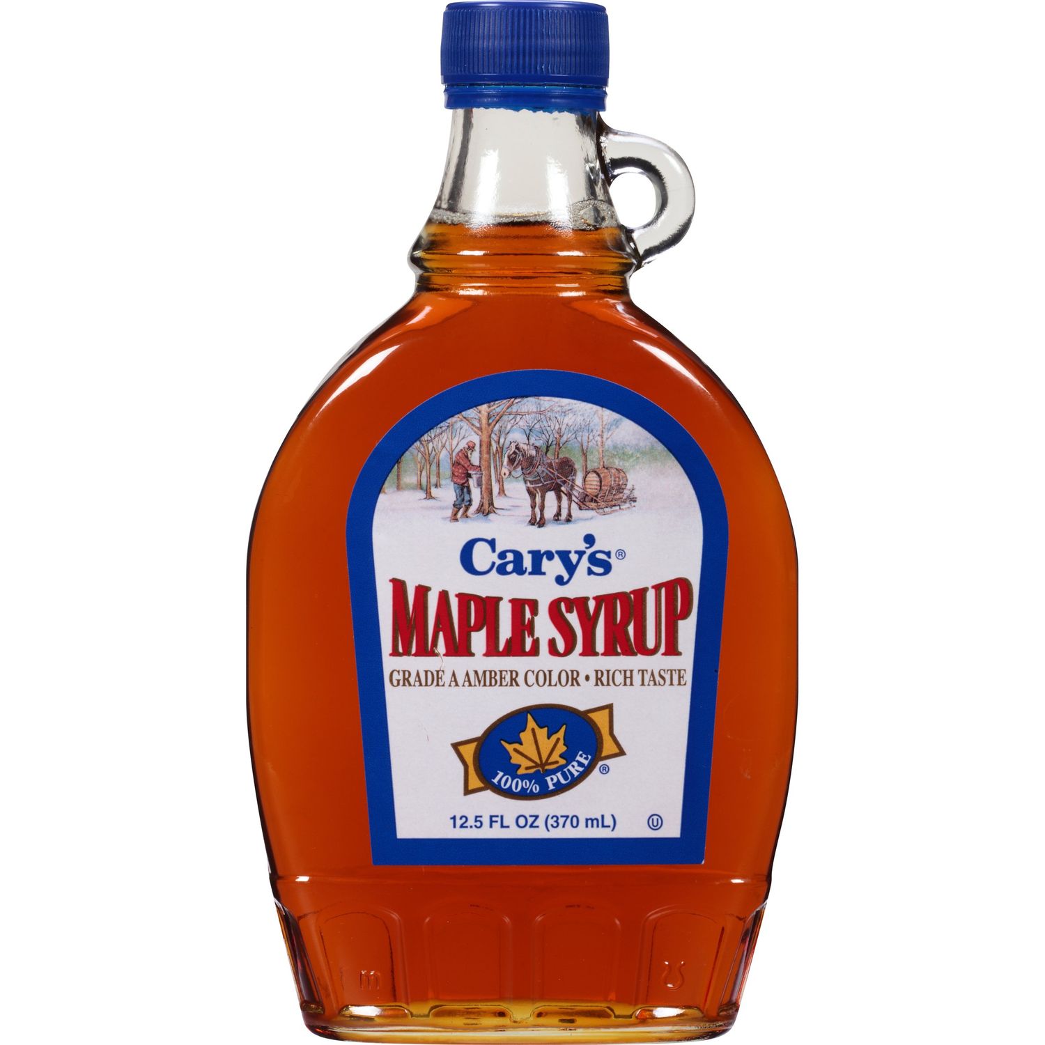Cary&#39;s Pure Maple Syrup, Grade A Amber, 12.5 Fluid Ounces