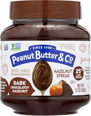 Peanut Butter &amp; Co., Hazelnut Spread, Dark Chocolatey Hazelnut, 13 Oz