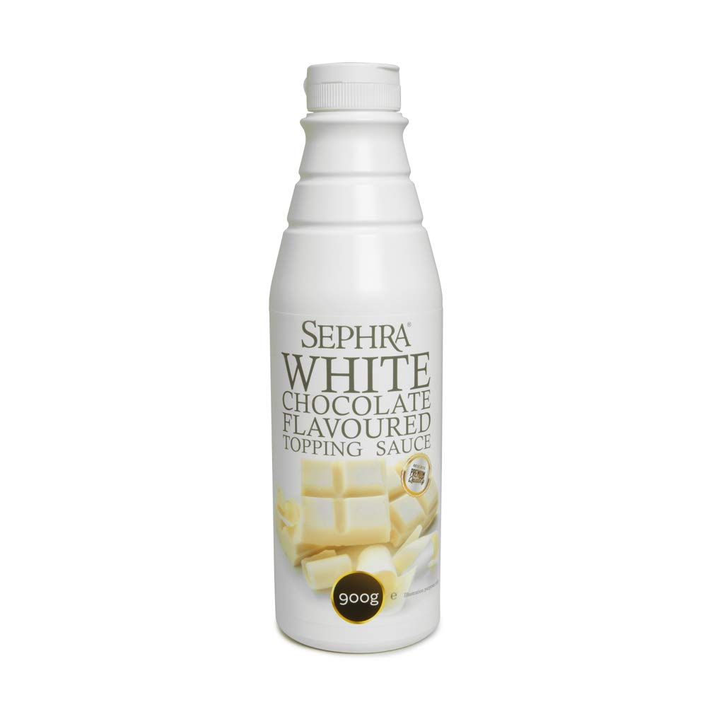 Sephra Topping/Dessert Sauce - 2lb Squeezy Bottle (White Chocolate)