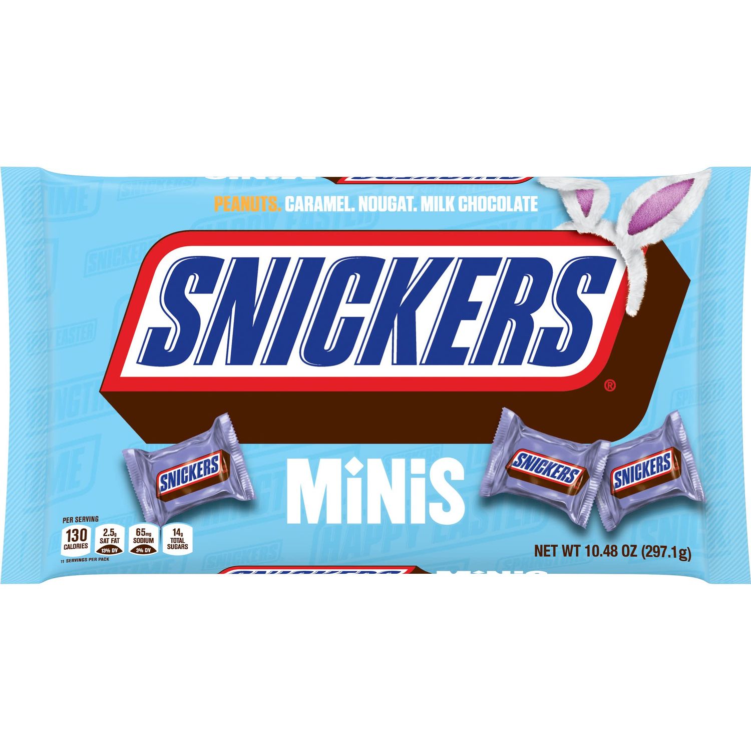 Snickers, Easter Minis Chocolate Candy Bars, 10.48 Ounce