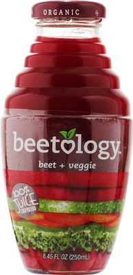 Beetology Beet Plus Veggie Juice, 8.45 Fl Oz (Pack of 6)