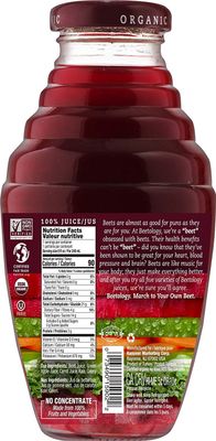 Beetology Beet Plus Veggie Juice, 8.45 Fl Oz (Pack of 6)