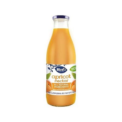Hero, Juice Nectar Apricot, 33.8 Fl Oz