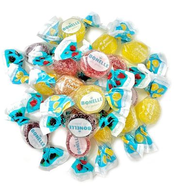 Gourmet Bonelle Italian SugarFree Fruit Jellies 15 lbs Individually Wrapped SugarFree Candy for Diabetics Mandarin Lemon Strawberry and Blackberry FlavorsVegan  GlutenFreeApprox 160 pieces 24 oz