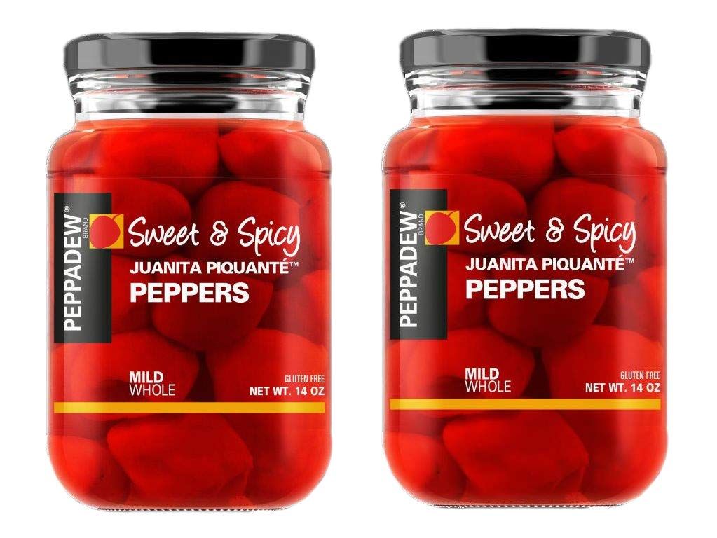Peppadew Piquant Mild - Sweet &amp; Spicy Peppers 400g - Pack 2