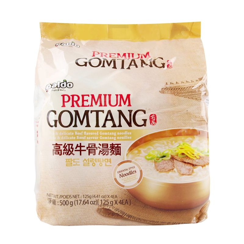 Paldo Premium Gomtang Noodle 500g(Pack of 4)