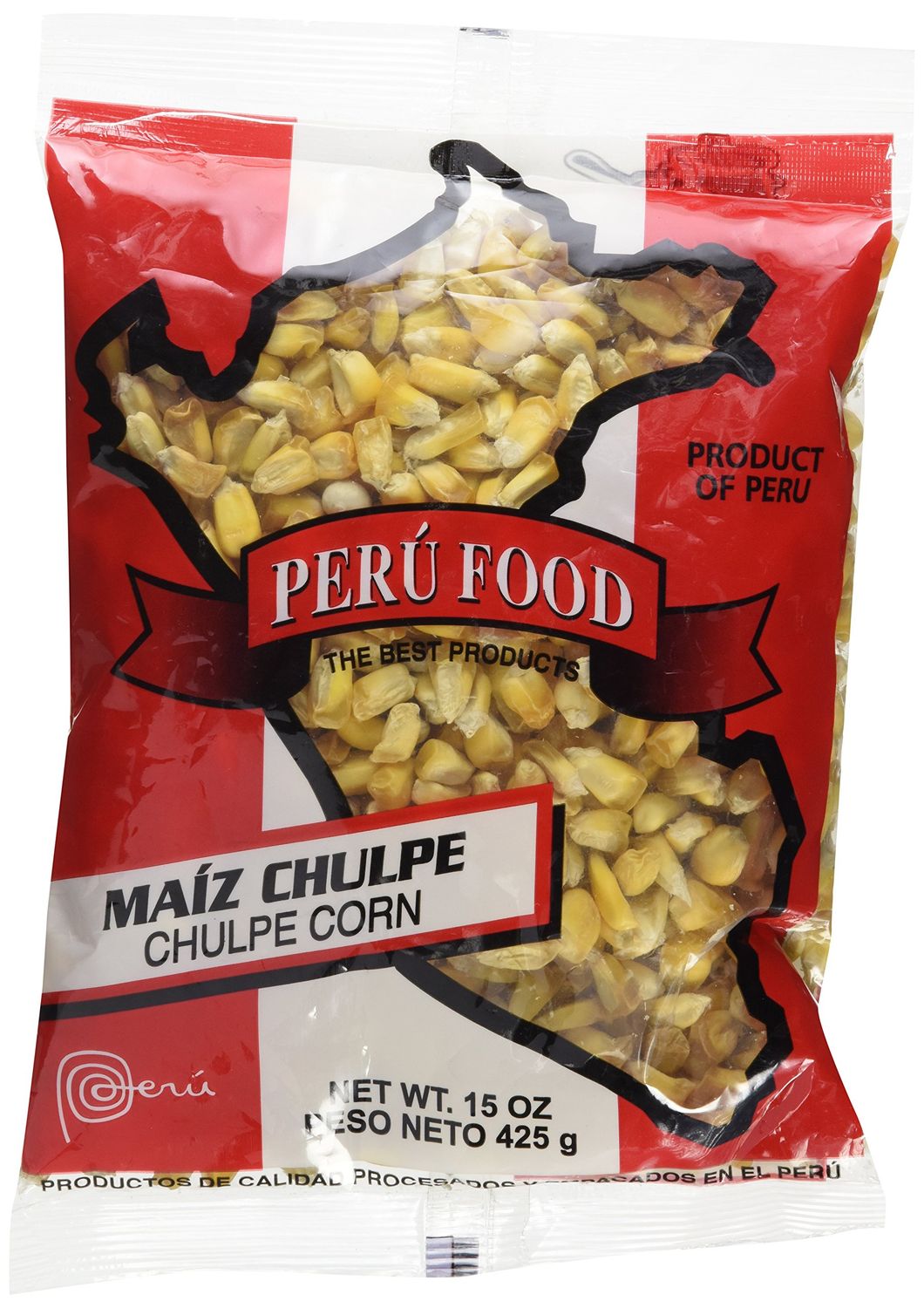 Peru Food Maiz Chulpe Chulpe Corn 15 Oz.