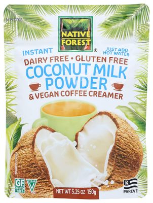 Native Forest Coconut Milk Powder - Coconut Powder, Coconut Cream Powder, Coconut Creamer Powder, Coconut Milk Creamer, Vegan Creamer - 5.25 Ounce