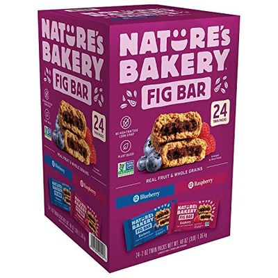Nature&#39;s Bakery Stone Ground Whole Wheat Fig bar 24 Twin Pack 24 - 2oz