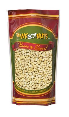 We Got Nuts - Raw Whole &amp; Natural Pine Nuts 2 Lbs (32oz)- Premium Quality Fresh Kosher Pine Nuts - Natural &amp; Healthy Snack - Great For Cooking, Pesto, Salads &amp; More