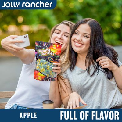 JOLLY RANCHER Hard Candy GREEN APPLE Original Flavor 1 lb - Bulk Bag, Individually Wrapped (74 Pieces)