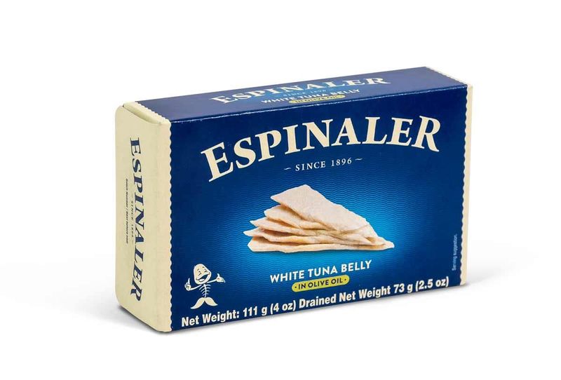 Espinaler Bonito White Tuna Belly in Olive Oil Classic Line, 120g