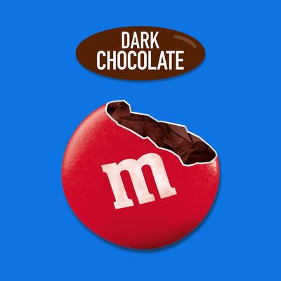 M&amp;M'S Dark Chocolate Candy, Family Size, 18 oz Resealable Bulk Candy Bag
