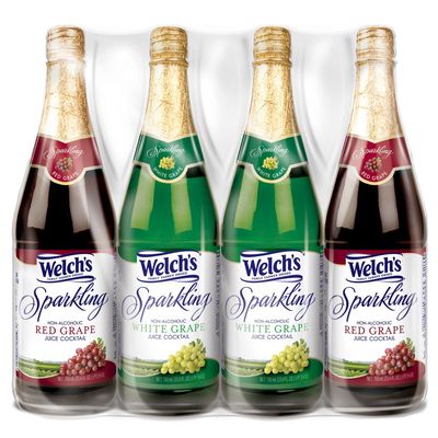 Welch&#39;s Sparkling Juice Cocktail Variety Pack (750 ml, 4 ct.)