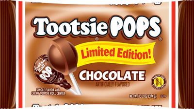 Tootsie Pops Tootsie Roll Pops Chocolate Flavor Limited Edition Single Flavor Lollipops - 13.2 Ounce Bag