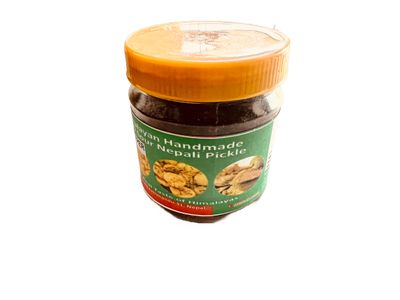 Authentic Nepali Timur Ko Chhop Szechuan Pepper Pickle Mixed Of Spices &amp; Red Chilly Powder That Gives Natural Typical Nepali Flavor (Sour Spicy Timur Ko Achar Pickles - 100G By QT Shopping