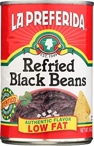 La Preferida La Preferida Refried Black Beans Authentic Flavor 16 Oz,, 16 Oz (2)