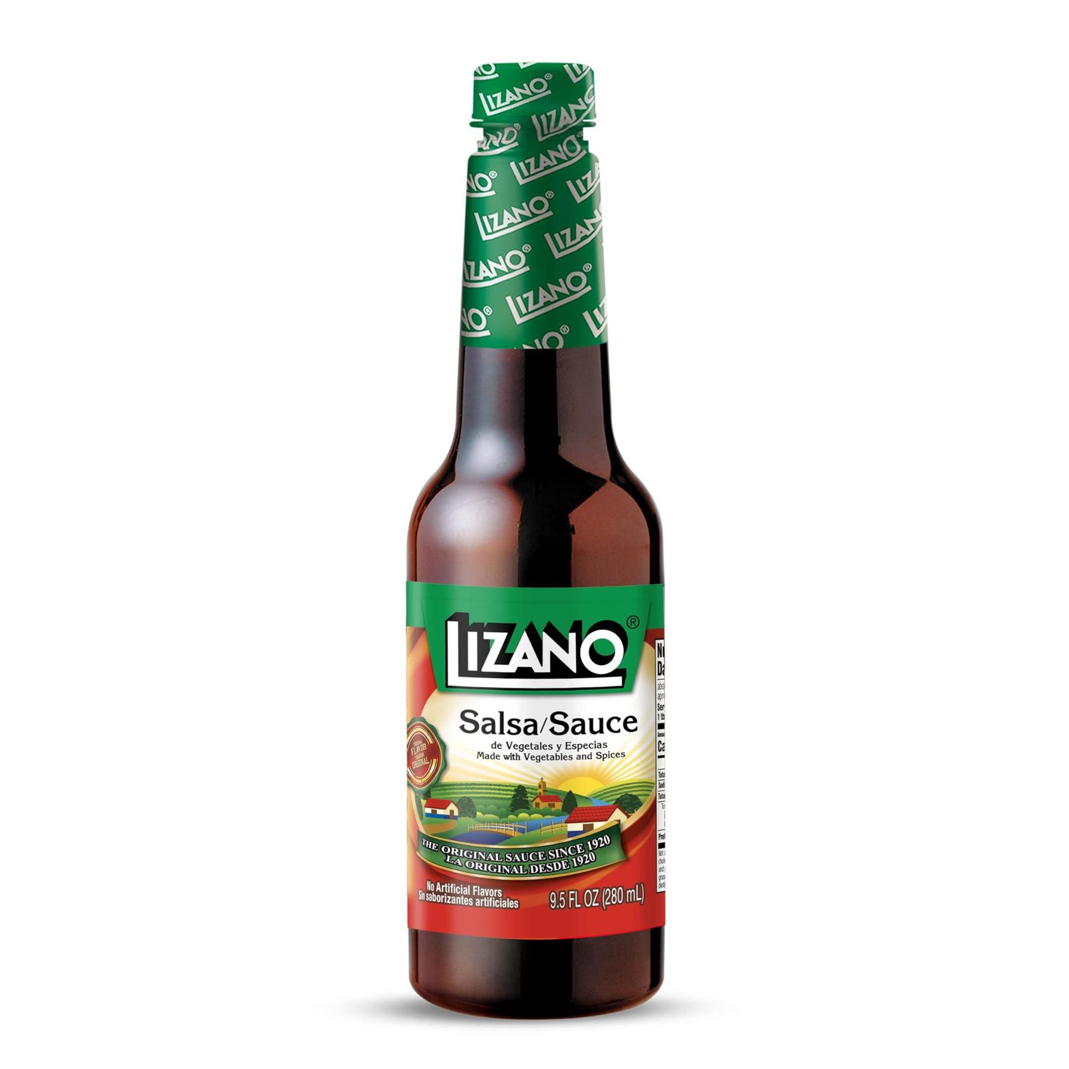 Lizano Salsa Sauce With Vegetables and Spices, 9.46 fl oz (Pack of 2)