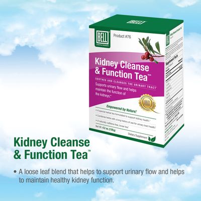 Bell Kidney Cleanse & Function Tea Lifestyle Products | A Special Herbal Tea formulated to Help Support Kidney Health for Men and Women - 2 Pack