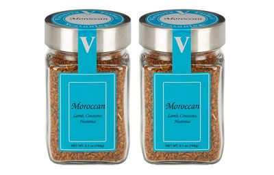 Moroccan- Two 5.1 oz. Jars - Blend of cumin, garlic, and other spices.