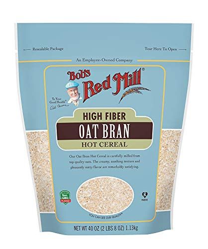 Bob&#39;s Red Mill Oat Bran Hot Cereal 40 Ounce (Pack of 2)