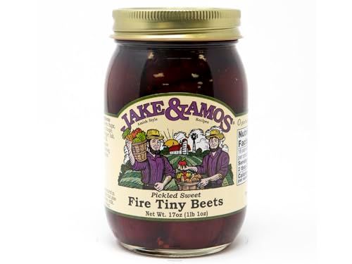 Jake &amp; Amos - Sweet Fire Tiny Beets / 2 - 16 Oz. Jars