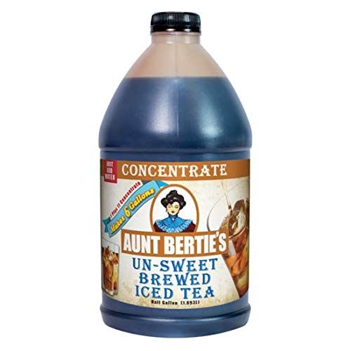 Aunt Bertie&#39;s Un-Sweet Iced Tea Brewed 64 oz Concentrate