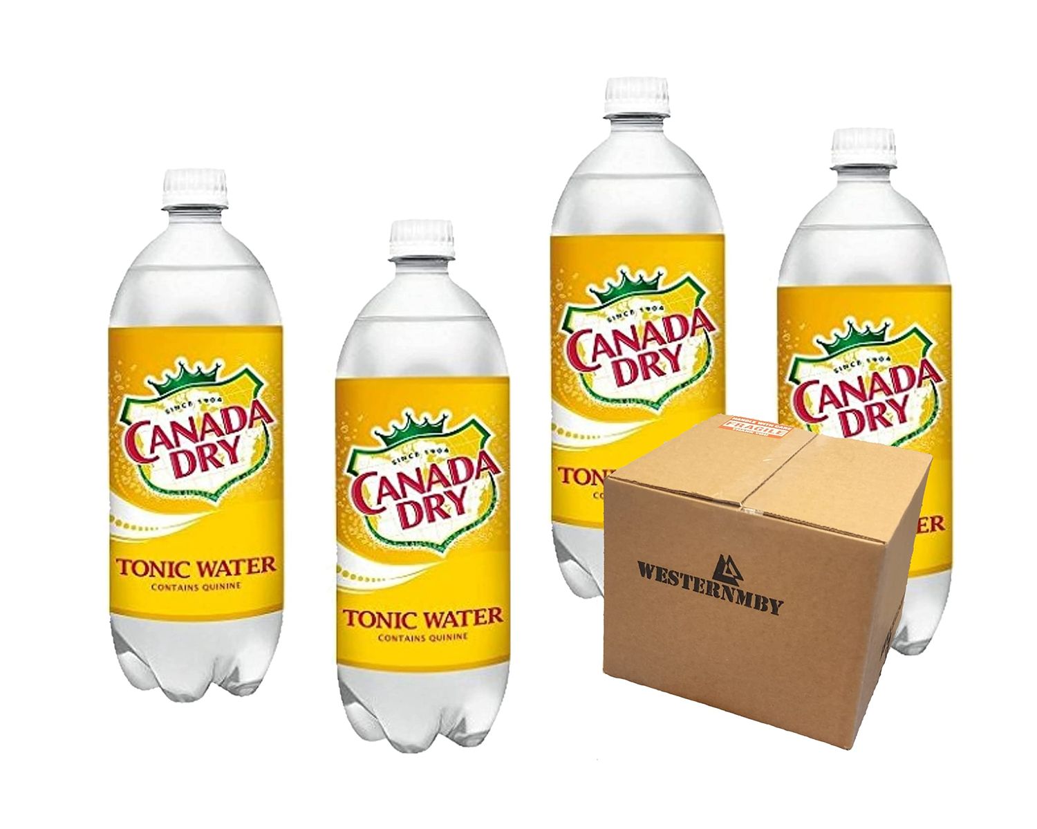 Canada Dry Tonic Water 338 fl oz 4 bottles