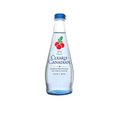 Clearly Canadian Wild Cherry Sparkling Water 11oz (Pack of 2)
