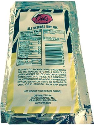 Del's Lemonade - Watermelon Powder Mix (4-pack)(Packaging May Vary)