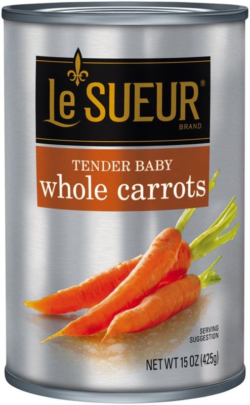 Le Sueur Tender Baby Whole Carrots, 15 oz