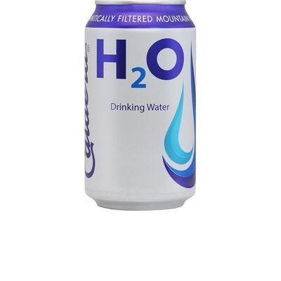 Caldera Carbon Filtered Mountain Water, 12 Oz Cans (6 Pack), Still Water, Purified Water, Canned Water, No Additives, Shun the Plastic!