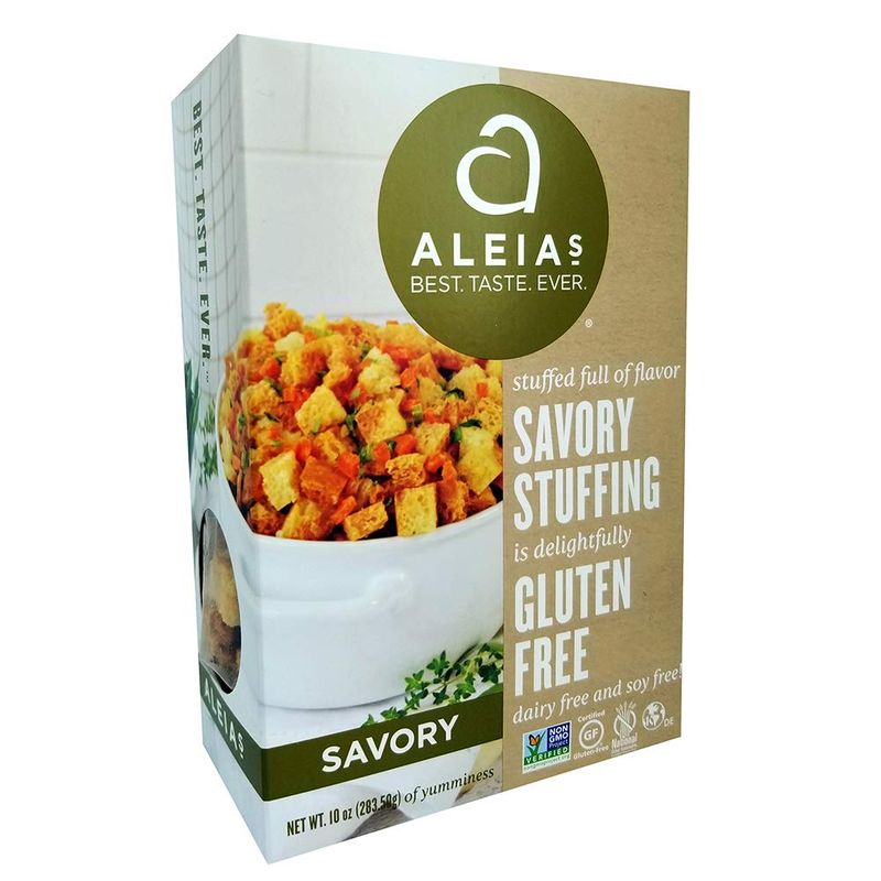 Aleia&#39;S, Savory Stuffing Mix; Gluten Free, Pack of 6, Size - 10 OZ, Quantity - 1 Case