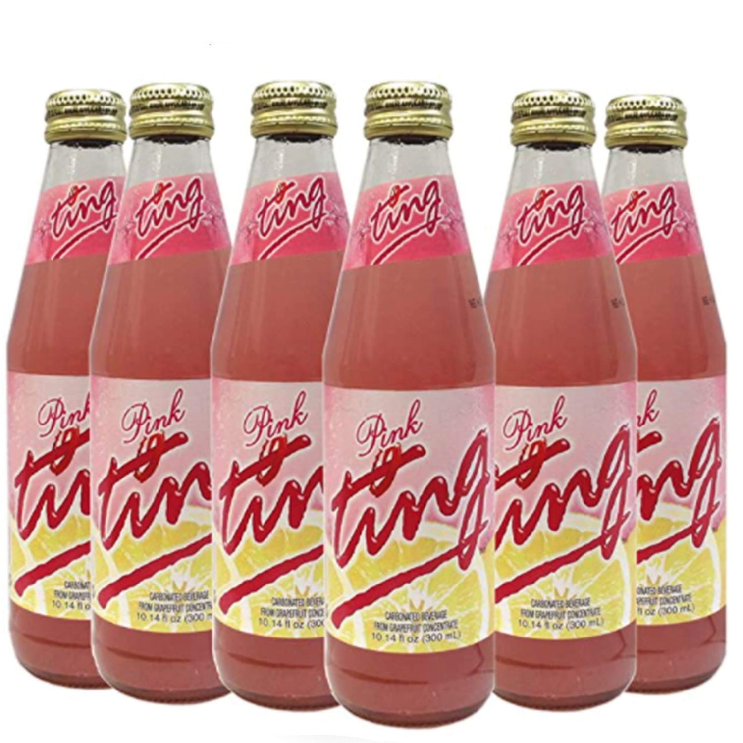 D&amp;G Pink Ting Soda - 10.14 oz bottles - 6-pack