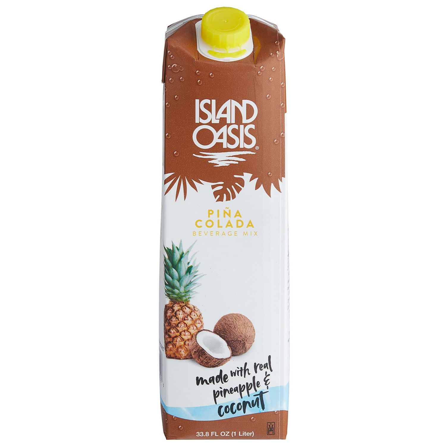 Island Oasis SB3X Premium Pina Colada Drink Mix Bottle, 1 L