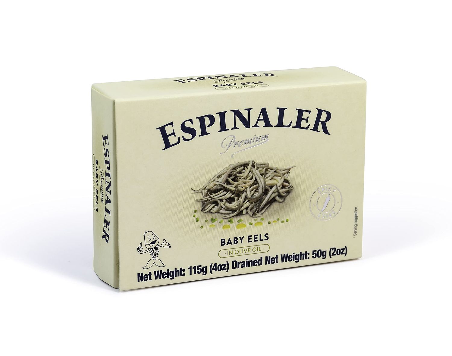 Espinaler Baby Eels in Olive Oil Premium Line, 90g