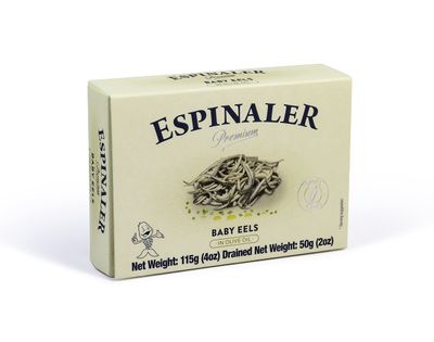Espinaler Baby Eels in Olive Oil Premium Line, 90g