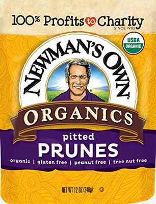 Newman&#39;s Own Organics California Prunes, 12-Ounce Pouches (Pack of 6)