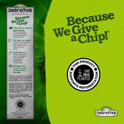 Deep River Snacks Zesty Jalapeno Kettle Cooked Potato Chips, 2-Ounce (Pack of 24)