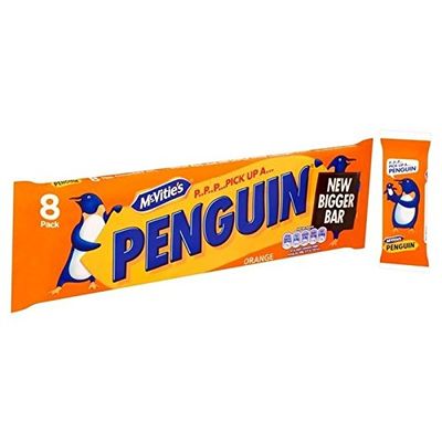 McVitie&#39;s Penguin Orange 8 x 24.6g