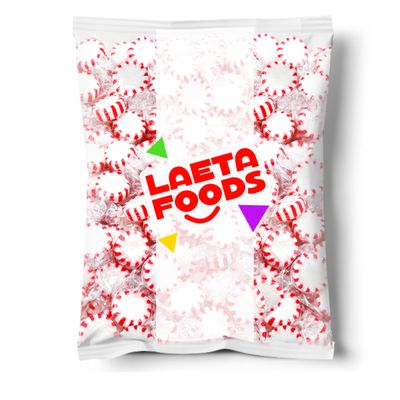 Starlight Peppermints Red White Stripped Hard Candy, Individually Wrapped (1 Pound Bag)