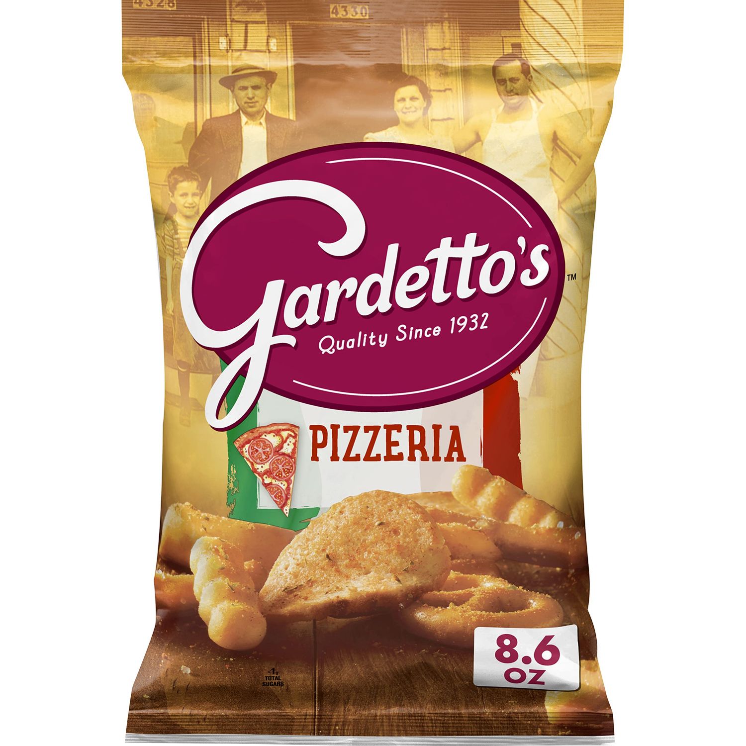 Gardetto&#39;s Snack Party Mix, Pizzeria, Savory Pub Mix Snack Bag, 8.6 oz