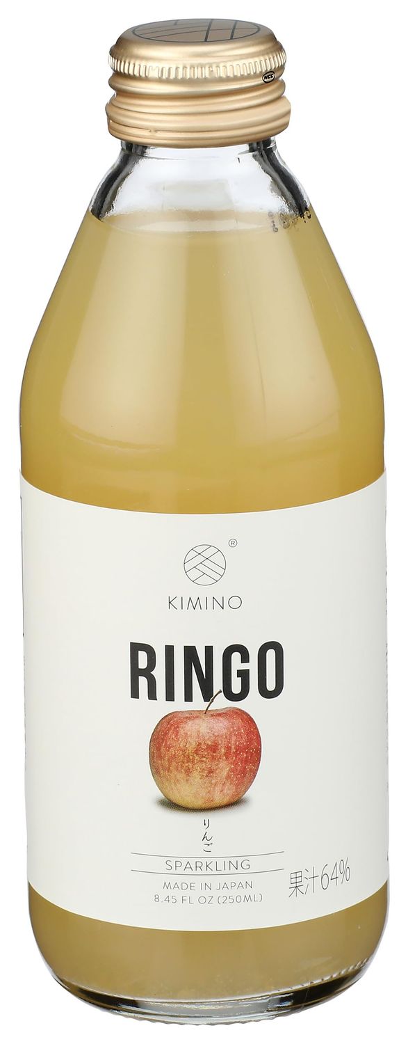 KIMINO DRINKS Sparkling Apple Juice, 8.45 FZ