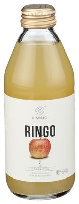 KIMINO DRINKS Sparkling Apple Juice, 8.45 FZ