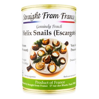 Straight from France French Lucorum Canned Escargots Snails (4 Dozen)