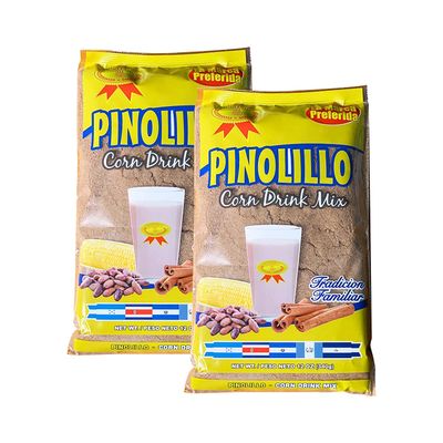 Pinolillo Nicaraguense - Traditional Corn Drink Mix from Nicaragua - Corn Cocoa Cinnamon Beverage - Cosecha de Oro - 12 oz 340g (2 Pack)